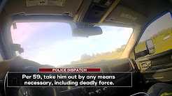 Sheriff caught on body camera saying &quot;take him out