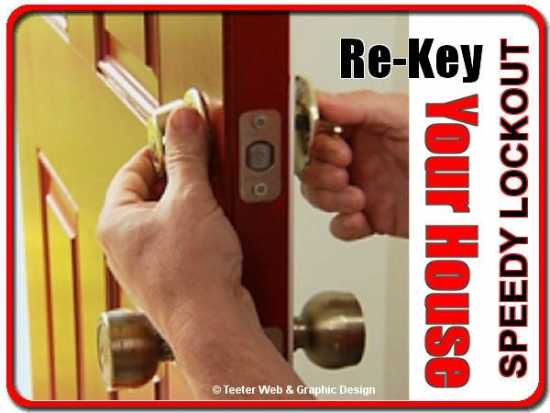  Re-Key All Your Home Locks ( Locksmith Lock Servi