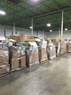 Wholesale Truckloads Of Pallets Customer Returns, 