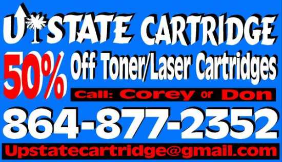 Upstate Cartridge can Save you $*50%