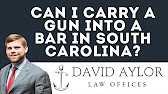 South Carolina Gun Carry in Bar Law | Charleston S
