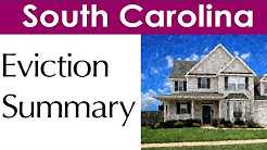South Carolina Eviction Laws for Landlords&amp;Tenants