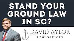Does South Carolina Have &quot;Stand Your Ground&quot; Laws?