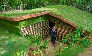 Build A Beautiful Bambo Underground Home(2 Videos)