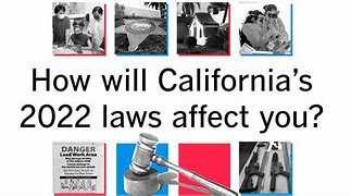 13 New California Laws that will affect You?