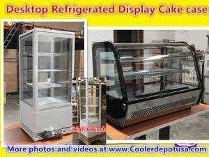Countertop Desktop Refrigerated Display GLASS MERC