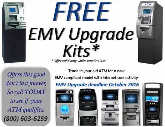  FREE ATM Upgrade Kits         