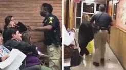 Teacher forcibly removed, arrested at school board