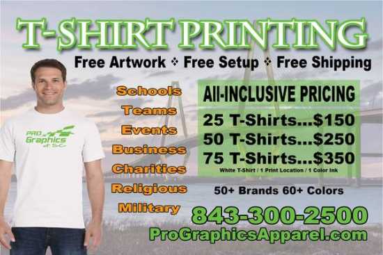 T Shirt Printing (South Carolina).