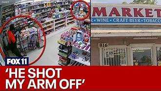 ‘He Shot My Arm Off!’: Liquor Store Owner Stops Ar