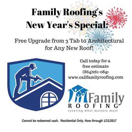 Roofing Special! (Upstate SC)