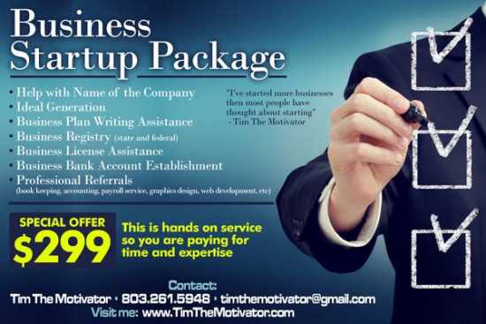 STOP...START YOUR BUSINESS TODAY - $25 (greenville